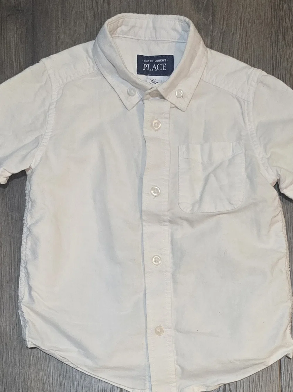 Boys 3T Dress Outfit Osh Kosh Chino Pants Children's Place Button Down Adj Waist